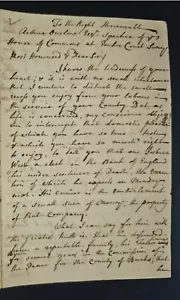 1750 Richiesta di clemenza, uomo condannato a morte, appropriazione indebita dalla Banca d'Inghilterra - Foto 1 di 8