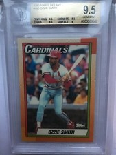 1990 Topps (Tiffany) #590 Ozzie Smith - St. Louis Cardinals BGS POP 7 Rare