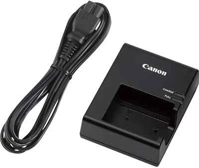 Nuevo cargador de batería genuino Canon LC-E10E se adapta a batería Rebel T3/T5/T6/T7 LP-E10 Foto 1 de 2