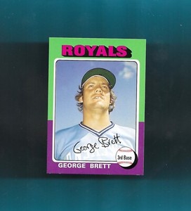 2006 Topps ROOKIE RC OF THE WEEK # 12 GEORGE BRETT KANSAS CITY EXCEPTIONAL!