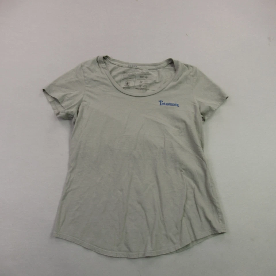 Camisa Patagonia Para Mujer XS Ligera Cuello en V Algodón Orgánico Elastizada Manga Corta Foto 1 de 4