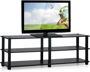 TV Stand for 55 inch Entertainment Center Media Storage Shelf 3 Tier Home Table - Picture 1 of 4