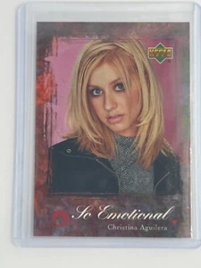 Christina Aguilera 2000 Upper Deck Reflection So Emotional Card #36 - Picture 1 of 2