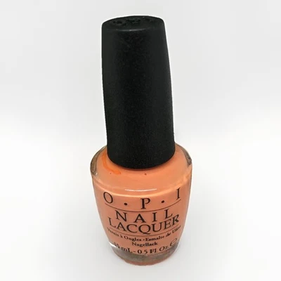 OPI Nail Polish Lacquer Nagellack NLH68 IS MAI TAI CROOKED? orange 15 ml - Bild 1 von 3
