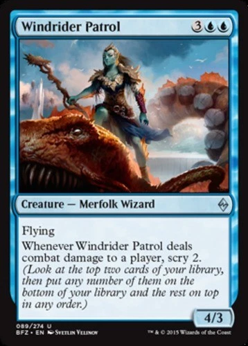 x1 Windrider Patrol - Battle for Zendikar - NM - MTG - Image 1 of 1