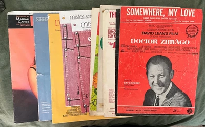 Vintage Broadway Vocal Selection Music Lot of 11 Songbooks Classics Show Tunes - Image 1 of 4