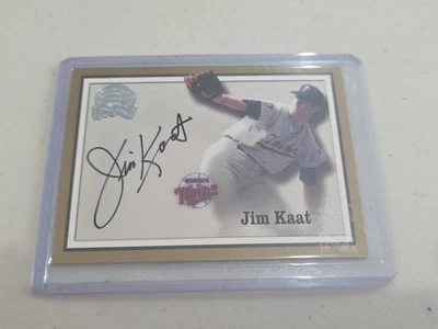 Fleer Greats of the Game 2000 - Autógrafos Jim Kaat (AU) Foto 1 de 2