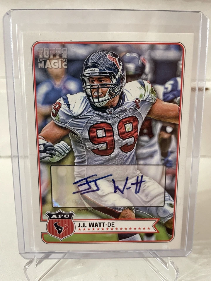 Topps Magic 2012 - J.J. Watt #252 autógrafo JJ Watt automático Foto 1 de 1