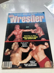 The Wrestler Magazine ~ January 1981 ~ Valentine vs. Flair (Cover) - Picture 1 of 10