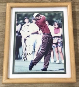 Tiger Woods Signed Picture With Authenticity- Read Description - Picture 1 of 10