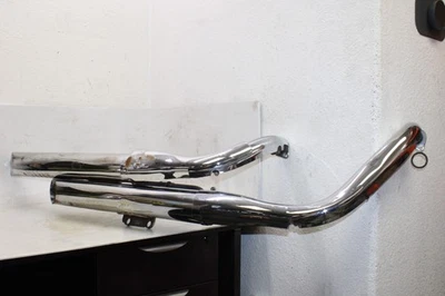 2009 KAWASAKI VULCAN 900 VN900D CLASSIC LT OEM ПОЛНЫЙ ГЛУШИТЕЛЬ ВЫХЛОПНОЙ СИСТЕМЫ - Изображение 1 из 4