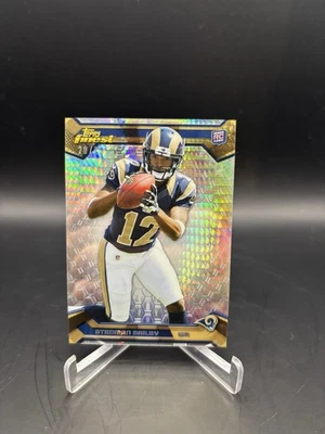2013 Topps Finest Stedman Bailey Prism Refractor /25 Rookie St Louis Rams #135 - Image 1 of 2