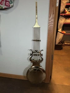 Triple Chime Grandfather Clock Pendulum Movement 42.75" height - Picture 1 of 8