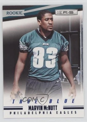 2012 Panini Rookies & Stars Rookie True Blue Marvin McNutt #192 RC - Image 1 of 2