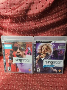 Singstar Vol 1 and Vol 2 Playstation 3 PS3 Brand New In Sealed Case - Picture 1 of 2