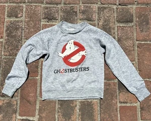 Vintage 1989 Ghostbusters  Crewneck Sweatshirt YOUTH  Small 80s USA - Picture 1 of 4