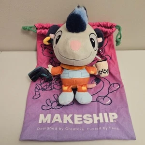 Makeship Riggs Plushie Cobalt Core Rocket Rat Games Plush Only 641 Made - Picture 1 of 4
