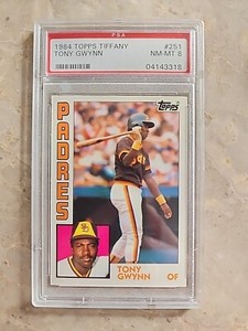 1984 topps tiffany Tony Gwynn