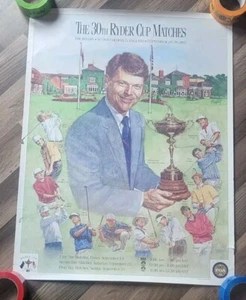 Vintage 1993 PGA 30. Ryder Cup USA Team Poster - 24" x 31,5" [The Belfry] - Bild 1 von 19