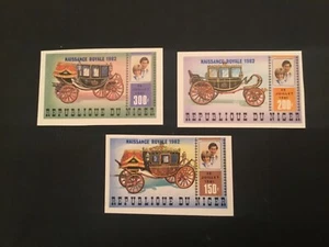 ICOLLECTZONE  Niger  595-97 imperf VF NH - Picture 1 of 1