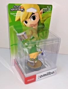 Toon Link No.22 amiibo Super Smash Bros. Collection ⭐⭐NEW⭐⭐ - Picture 1 of 3