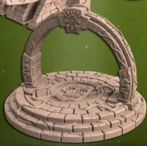 Aztec Ruins Arch 28mm D&D Frostgrave Wargames - Bild 1 von 2