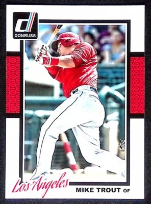 2014 Donruss #301 - Mike Trout - Angels - Image 1 of 2