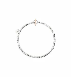 Bracciale Dodo Mini Granelli DBC0002_GRANX_GAGMX Argento Oro Rosa Bracelet DBBAC - Foto 1 di 1