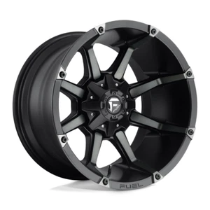 5) 18x9 Fuel D556 Coupler Black Wheels 35" RT Tires 5x5 Jeep Wrangler JK JL - Picture 1 of 2