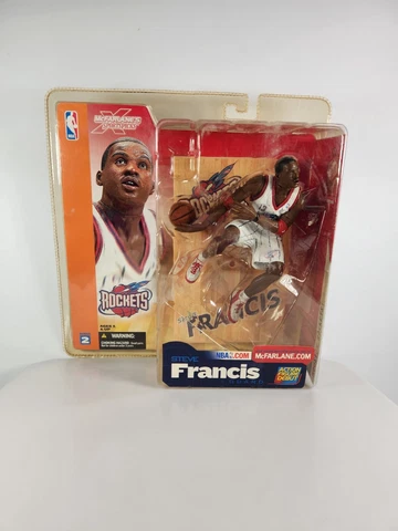 Steve Francis Houston Rockets McFarlane Figure White Jersey #13 Cover