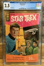 Star Trek #1 Spock Kirk Cover 1967 1st Star Trek Comic CGC 2.5