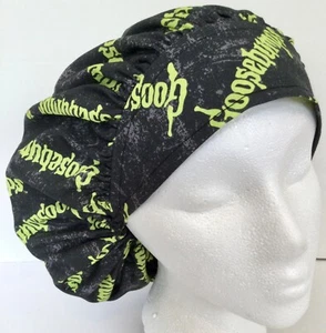 Goosebumps Scrub Cap Large Bouffant Medical Surgery Hat Chef Dental Veterinarian - Picture 1 of 4
