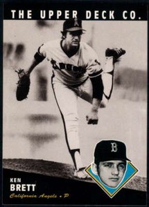 Ken Brett 1994 Upper Deck All Time Heroes #192 Angels ID:19572