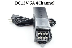 High Quality 100V-240VCCTV Output DC12V 5A Power Supply 4Channel Adapter - Picture 1 of 5