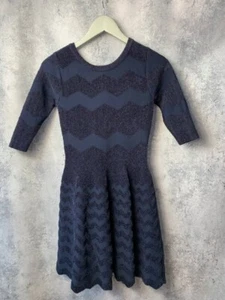 Azzedine Alaia Alaїa Midi Dress Blue size S - Picture 1 of 13