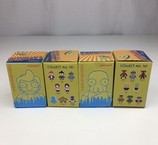 Lot of 4 Futurama Universe X Blind Box Mini Figures Series Kidrobot Loot Crate