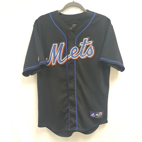 IKE DAVIS NEW YORK METS MLB MAJESTIC JERSEY - SIZE MEDIUM Cover