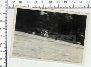 DDR-Aufnahme: Foto Oldtimer, Motorrad Rennen Sachsenring, schwarz-weiß - Picture 1 of 2