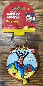 Llavero ""Nadador"" 2-D de corte láser de Disney's Goofy monograma inter 1999 nuevo con etiquetas - Imagen 1 de 7