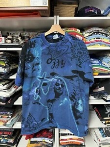 Camicia vintage anni 90 Ozzy Osbourne AOP tie dye - taglia XL - Foto 1 di 7