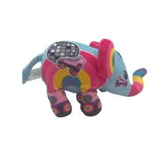 Pop Mart Elefante Peluche Arco Iris Patines Disco Bola Juguete de Peluche - Imagen 1 de 9