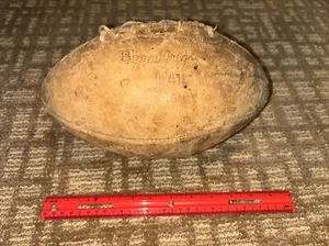Macgregor DF411 Old Vintage Leather Football Tommy Donald Signed Ball Rare - Picture 1 of 7