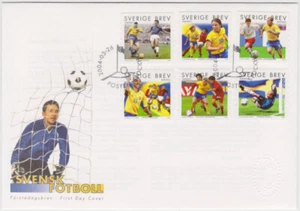 Sweden FDC 2004, Swedish Football, Soccer, Mint - Picture 1 of 1