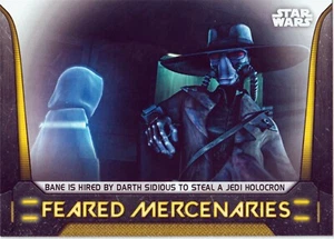 2021 Topps Star Wars Bounty Hunters Feared Mercenaries Cad Bane Pick Your Cards! - Picture 1 of 3
