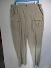 LL Bean Damskie nylonowe spodnie z wieloma kieszeniami XL - Model 0CFL4 36" Talia/29,5" Inseam
