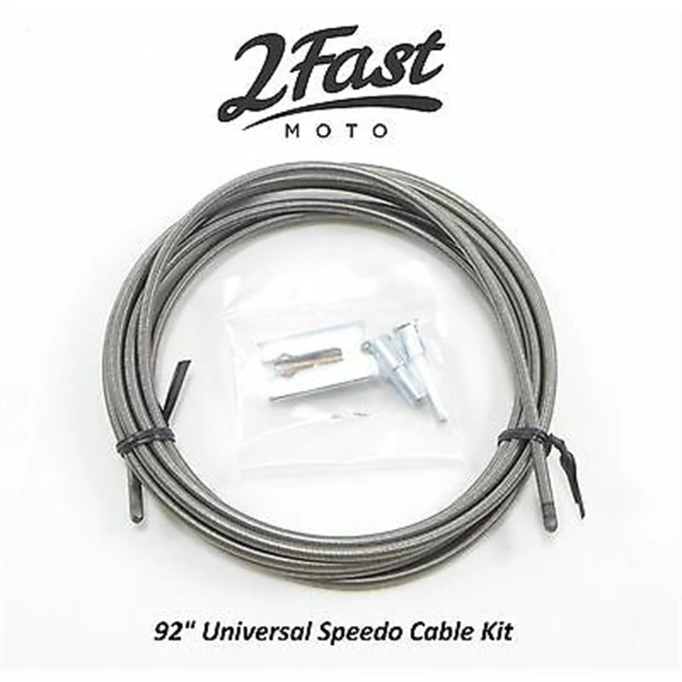 2FastMoto 92" Speedometer Inner Cable Kit for Motorcycles 01-0112 - Image 1 of 4