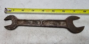 Vintage Open End Wrench Tool Metal Hand Tool 16M & 19M USA Forged Steel - Picture 1 of 5