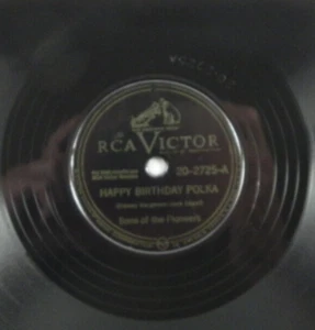 The Sons Of The Pioneers – Happy Birthday Polka / Calico Apron 1947 78 RPM - Picture 1 of 7