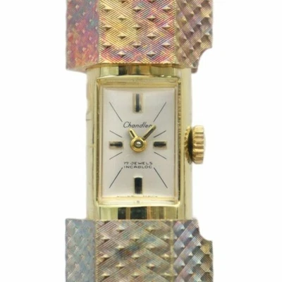 Chandler INCABLOC Reloj Colgante Cuarzo Esfera Blanca Color Dorado Usado e5f1ee337900a4 Foto 1 de 4