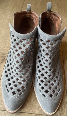 Botines Jeffrey Campbell Taggart gris gamuza para mujer talla 8,5 Foto 1 de 4